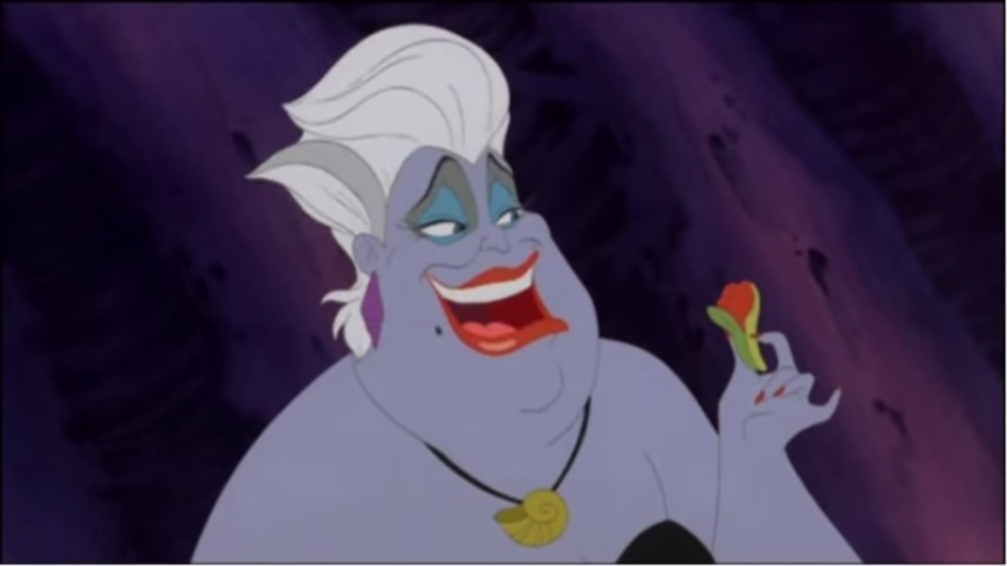 Queer Coded Ursula The Little Mermaid Just Add Color