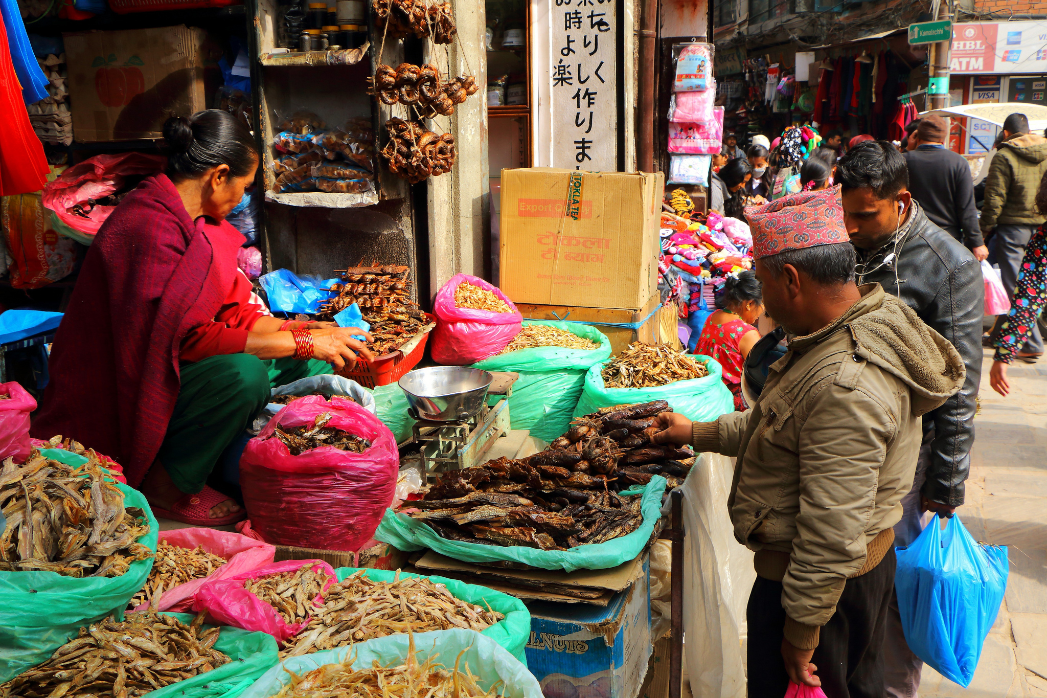 Kathmandu, Nepal--Asan Tole Market by Juan Antonio F. Segal (Flickr/Creative Commons)